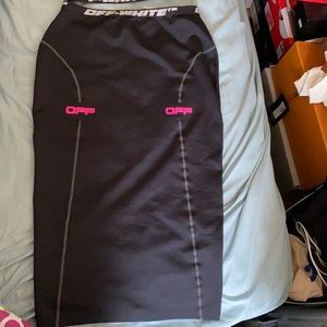 Off white skirt and bra top